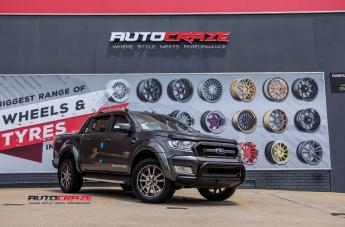 FORD RANGER MO983 SATIN GREY MILLED ACCENTS